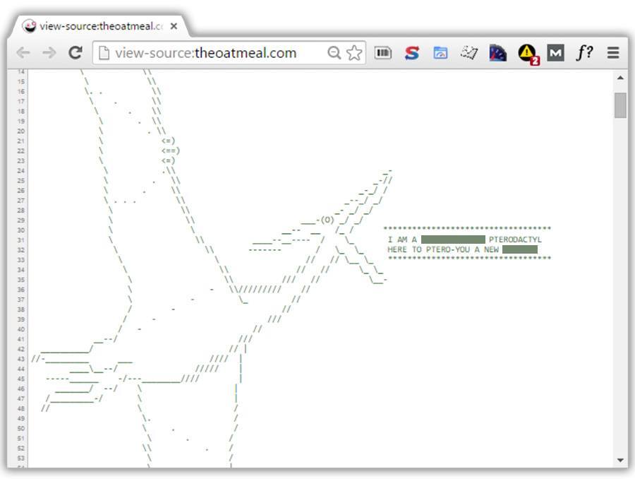 Oatmeal HTML Source - DOM Animation