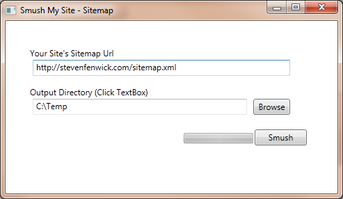 SmushMySite - Sitemap