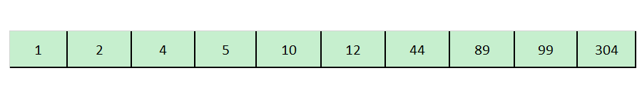 Binary Search Array